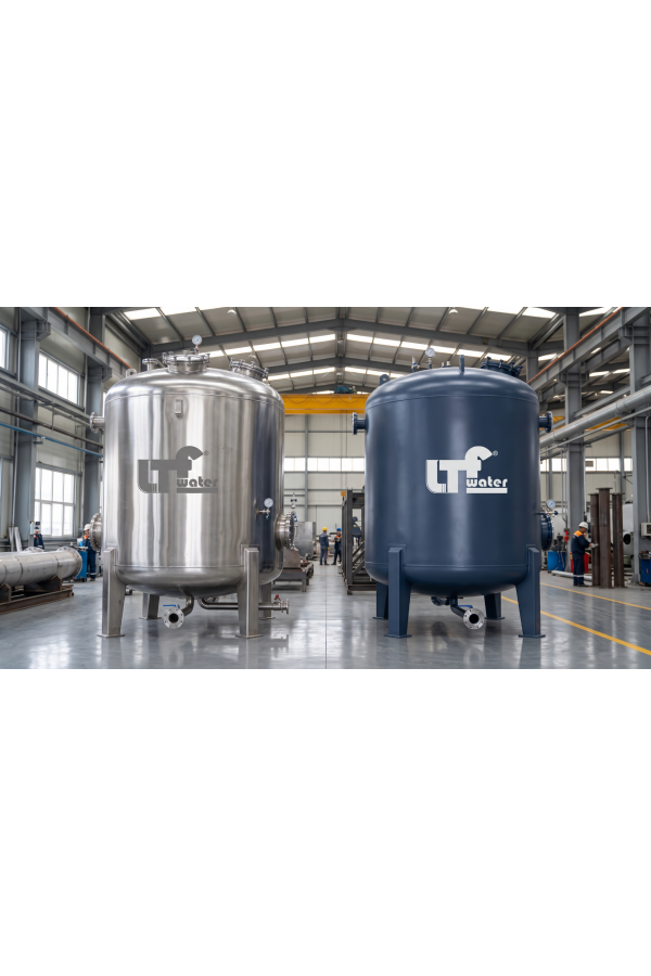 ltf water epoksi boyali ve paslanmaz celik tank ozel imalat ctp ebonit kaplama