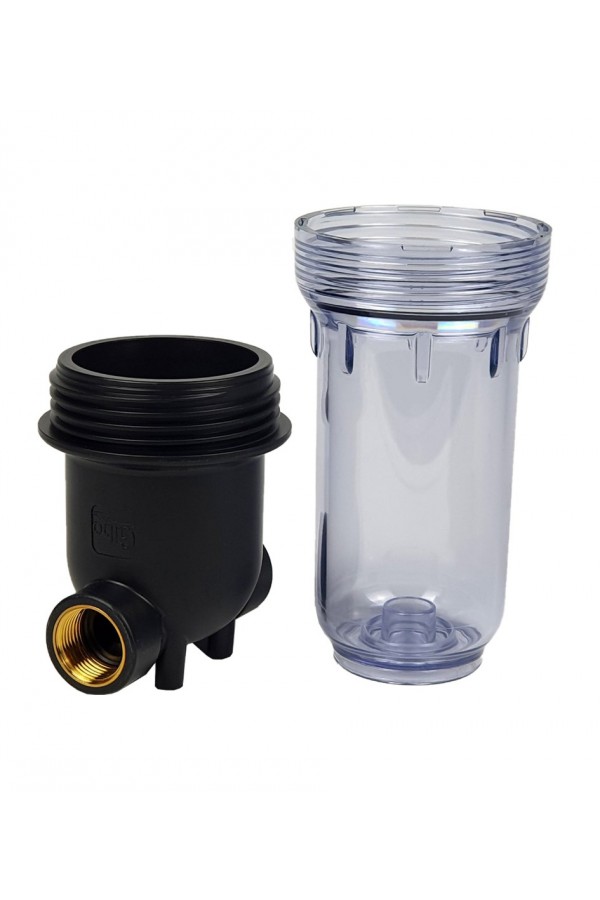 AQUA Gibo 10 inch Housing Büyük akış şeffaf su filtresi AQUA Gibo 10 inch Housing Büyük akış şeffaf su filtresi