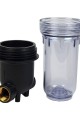 AQUA Gibo 10 inch Housing Büyük akış şeffaf su filtresi AQUA Gibo 10 inch Housing Büyük akış şeffaf su filtresi