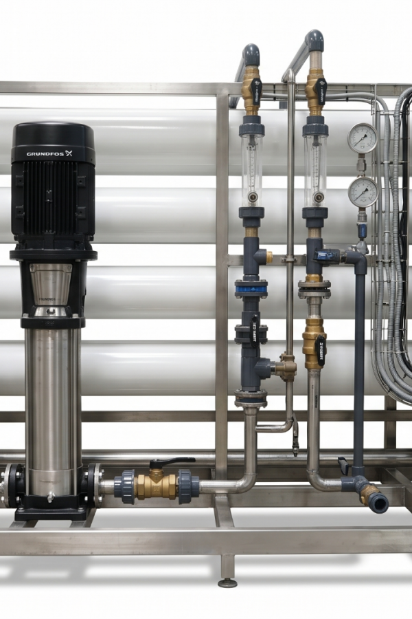 Okta Serisi Reverse Osmosis Sistemleri (8x40 Membranlı)