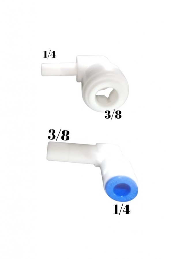 1/4 - 3/8 Çubuklu Dirsek 