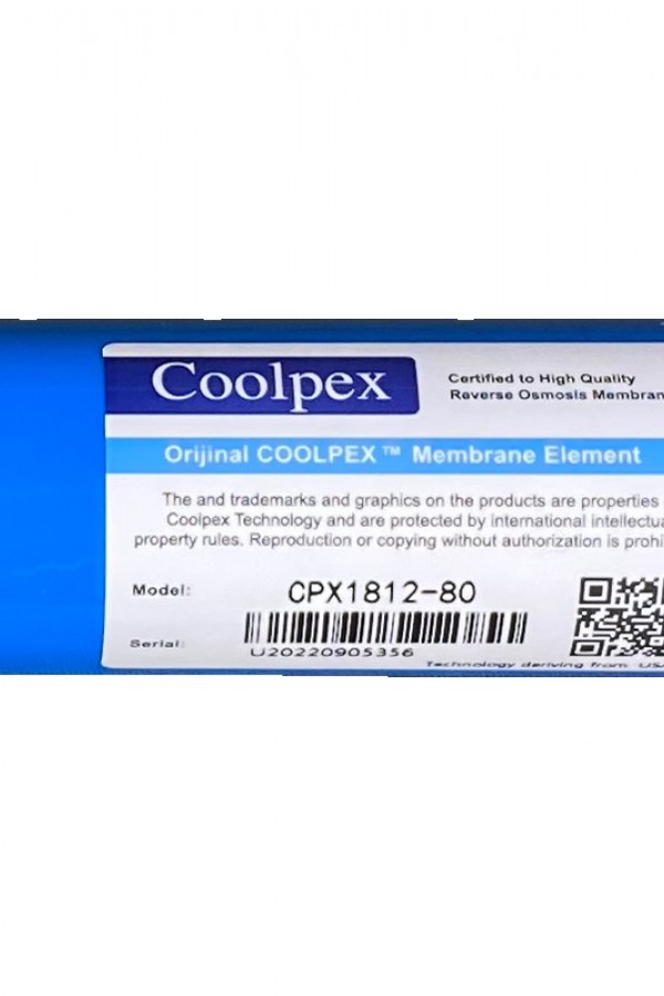 Coolpex 80 gpd Membran Filtre