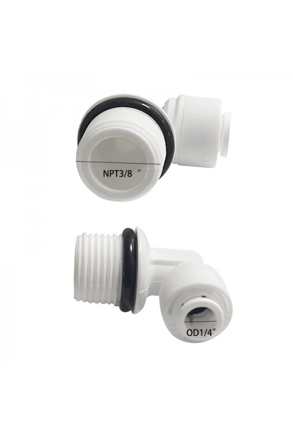 1/4-3/8-1/2 Dişli  1/4 ve 3/8 Bağlantı Dirsek