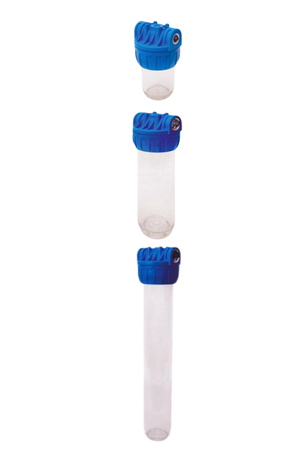 Ltf Water Tekli 5-10-20 İnçh Filtre Kabı (3/4'' - 1'' - 1½'' - 2'' Bağlantı)
