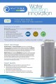 KX TECHNOLOGIES - 32-250-10-MATRIKX - 10 "X 2.5" MATRIKX CTO - 5 MIKRON - KLOR / KLORAMIN TADI VE KOKU FILTRESI KX TECHNOLOGIES - 32-250-10-MATRIKX - 10 "X 2.5" MATRIKX CTO - 5 MIKRON - KLOR / KLORAMIN TADI VE KOKU FILTRESI