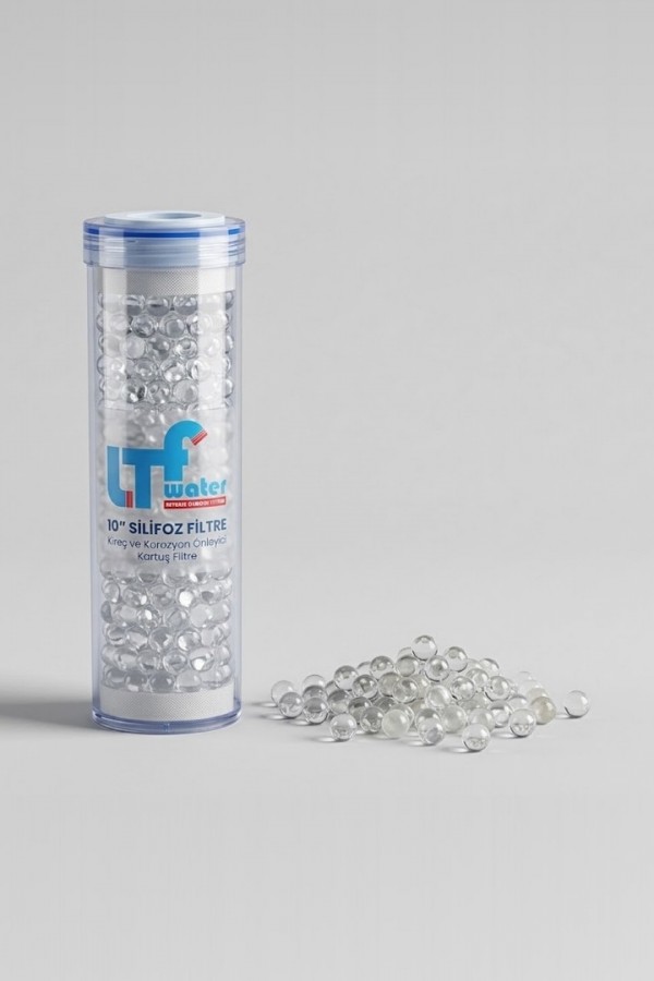 LTF Water 10'' Doldurulabilir Silifoz (Siliphos) Kireç Önleyici Kartuş Filtre