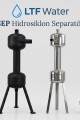 ltf water hydrosep hidrosiklon separator filtre karbon celik ve paslanmaz kum tutucu