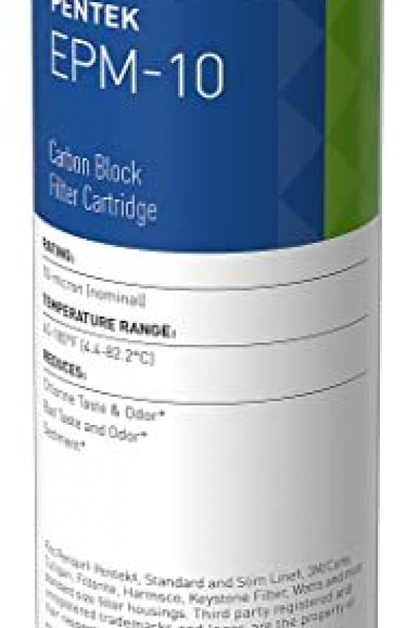Pentair Pentek EPM-10 Carbon Water Filter, 10-Inch