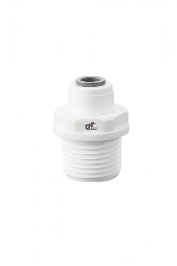 1/2” – 3/4” Dış Dişli (Erkek) Quinck 1/4” – 3/8” Hortum Bağlantı Nipel