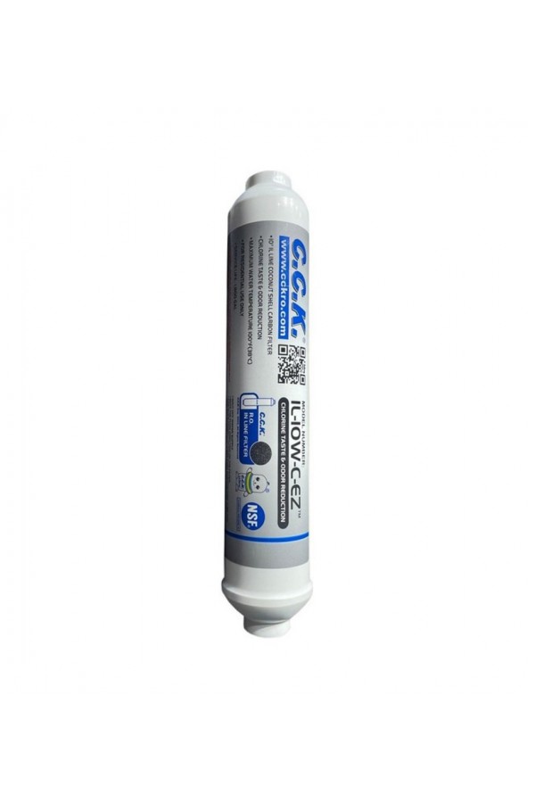 CCK IL-10W-C-EZ 10” İnline Quick Post Karbon Filtre
