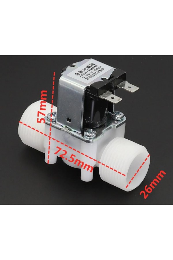 3/4 Dış Diş 24Volt Selenoid Vana 3/4 Dış Diş 24Volt Selenoid Vana
