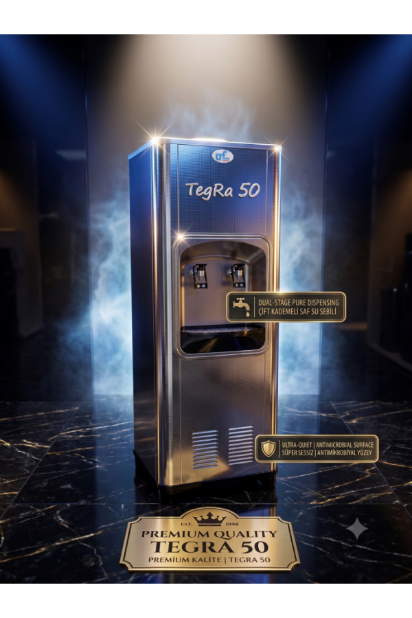 Tegra 50 Soğuk Su Sebili (Arıtmalı & Arıtmasız)