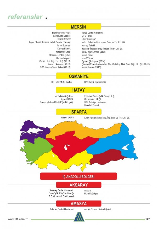 Referanslarımız Referanslarımız