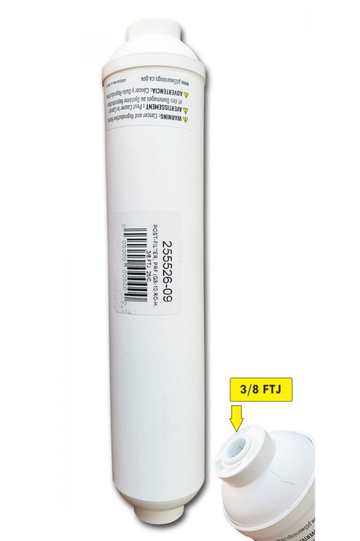 Pentair Pentek GS-10RO-H Coconat Post Filtre