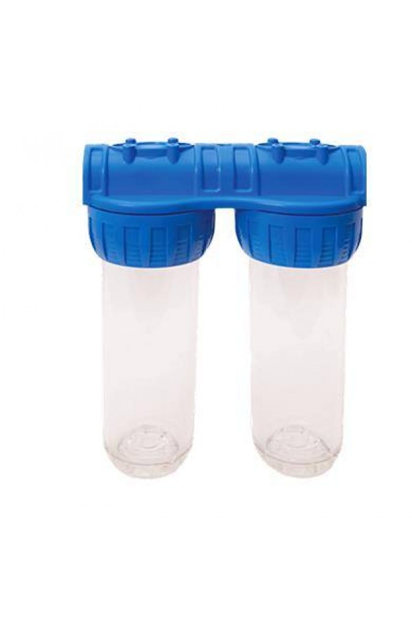 Ltf Water Çiftli 5-10-20 İnçh Filtre Kabı (3/4'' - 1'' - 1½'' - 2'' Bağlantı) Ltf Water Çiftli 5-10-20 İnçh Filtre Kabı (3/4'' - 1'' - 1½'' - 2'' Bağlantı)