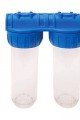Ltf Water Çiftli 5-10-20 İnçh Filtre Kabı (3/4'' - 1'' - 1½'' - 2'' Bağlantı) Ltf Water Çiftli 5-10-20 İnçh Filtre Kabı (3/4'' - 1'' - 1½'' - 2'' Bağlantı)