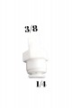Düz 3/8 Pipet 1/4 Hortum Bağlantı Rekor