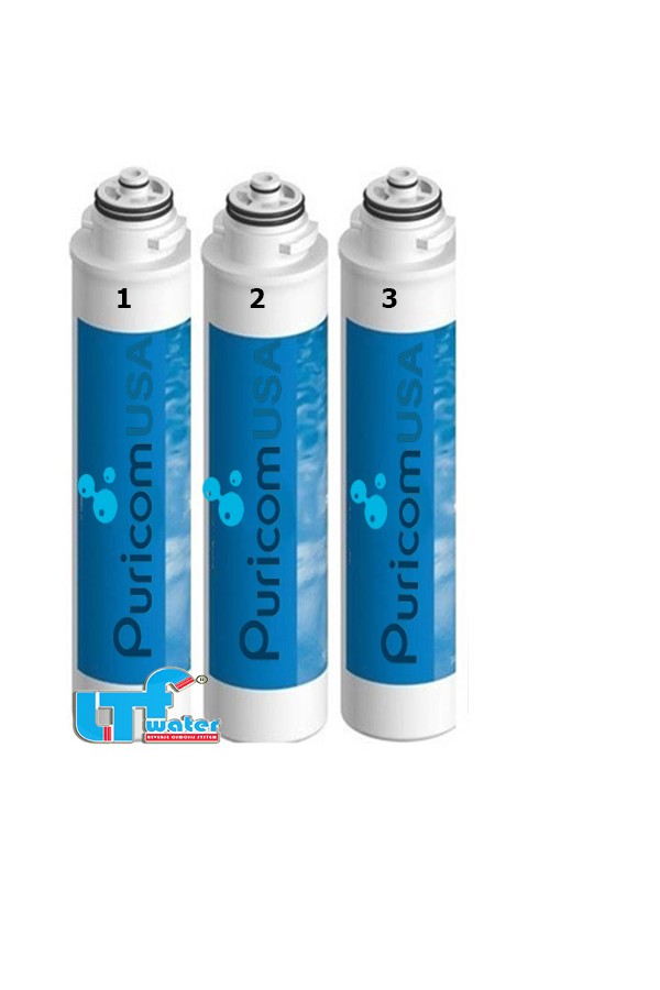 Puricom Water Life 3 Lü Filtre Seti Puricom Water Life 3 Lü Filtre Seti