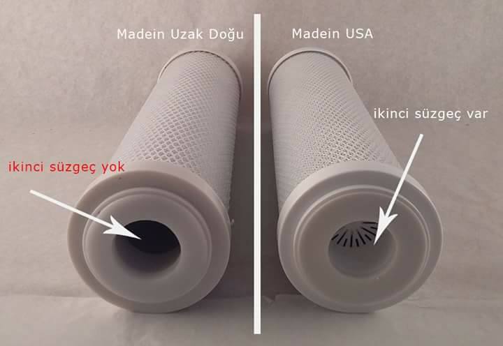 Ön filtre su arıtma resmi